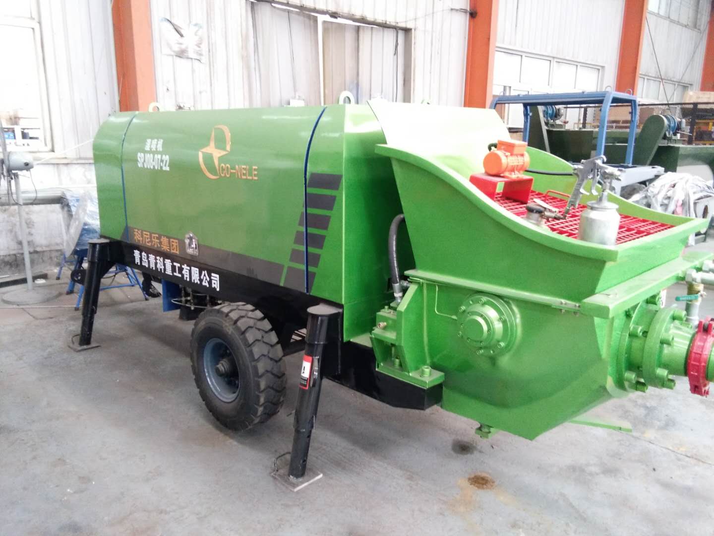 濕噴機(jī)，青科重工混凝土濕噴機(jī)