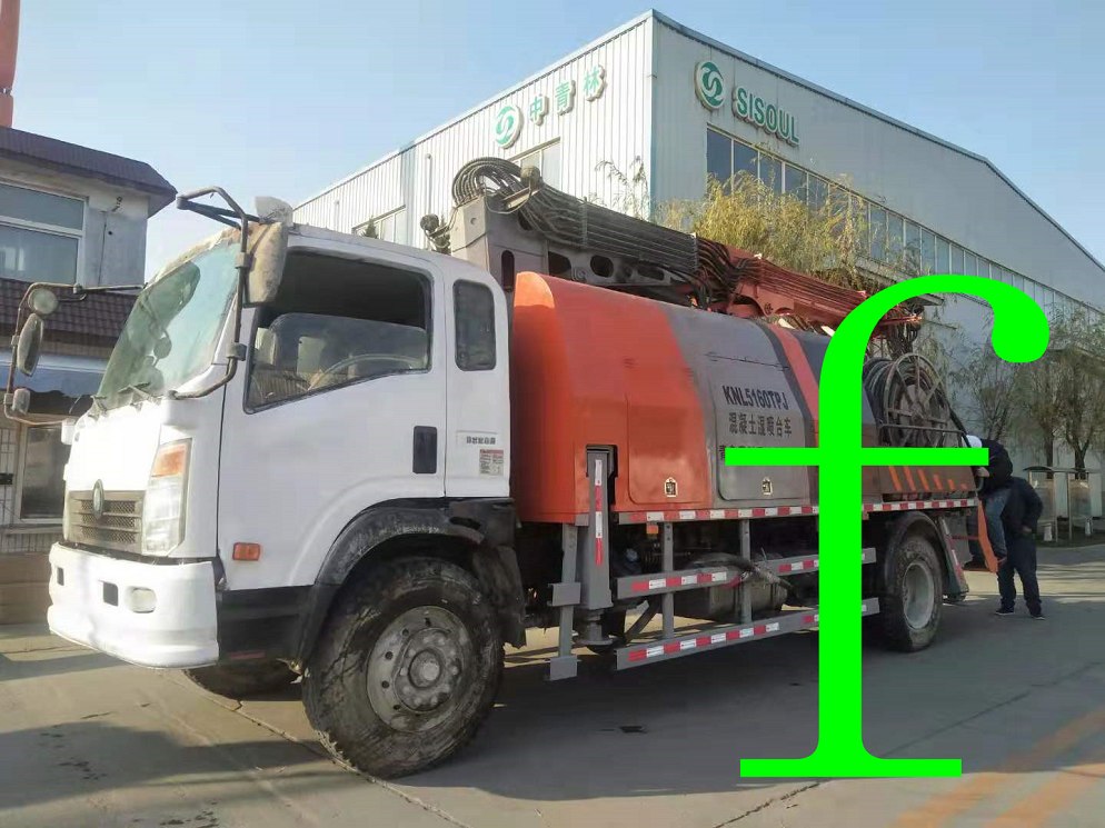 混凝土泵 青科重工 濕噴臺(tái)車